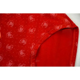 شورت زنانه نخی طرح گربه قرمز کد 11563