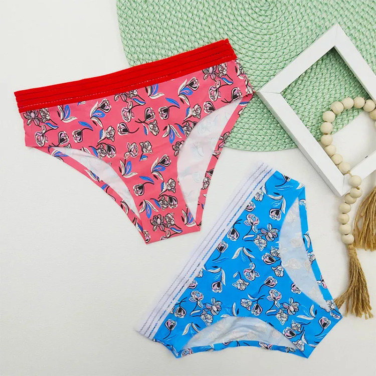شورت زنانه لیزری طرح گل کد 10073
